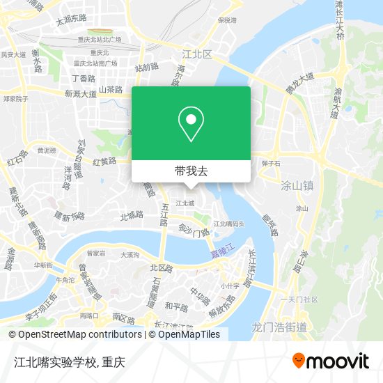 江北嘴实验学校地图