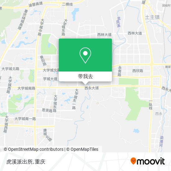 虎溪派出所地图