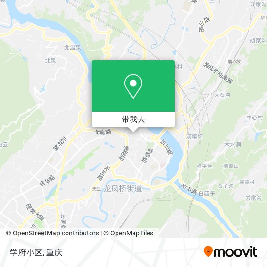 学府小区地图