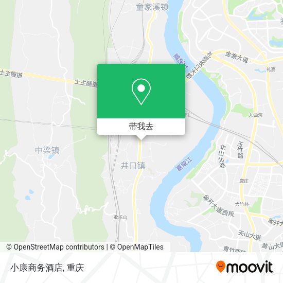 小康商务酒店地图