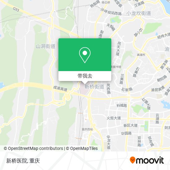 新桥医院地图