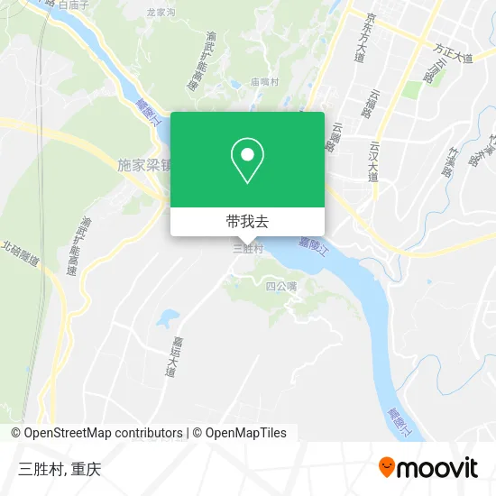 三胜村地图
