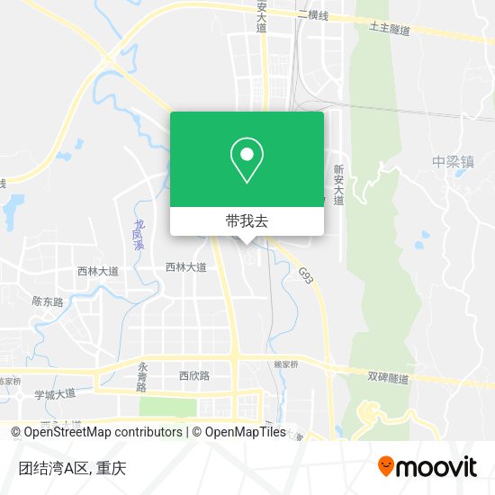 团结湾A区地图