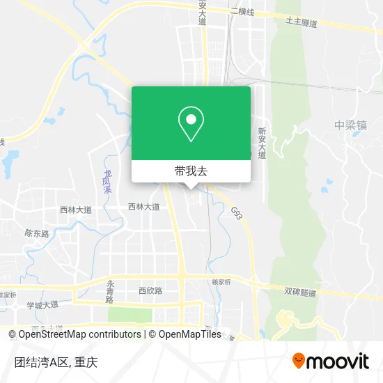 团结湾A区地图