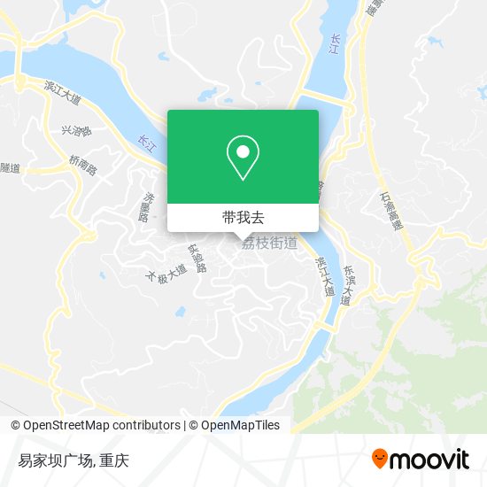 易家坝广场地图