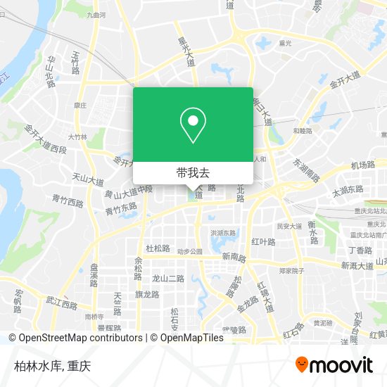 柏林水库地图