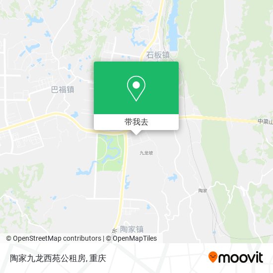 陶家九龙西苑公租房地图