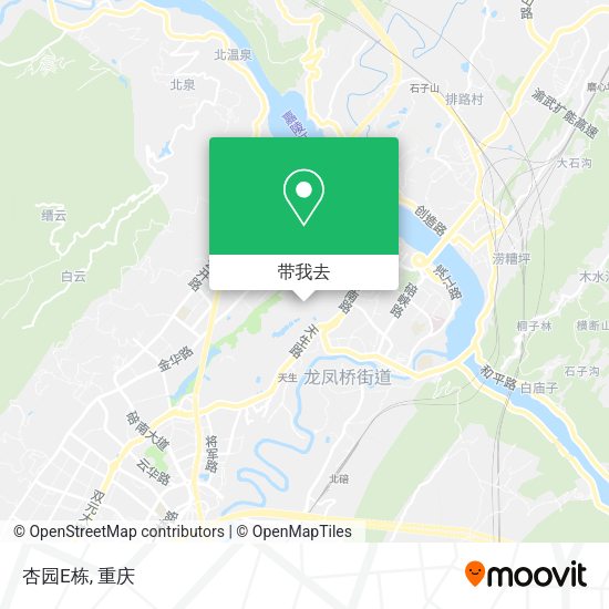 杏园E栋地图