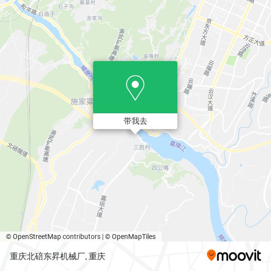 重庆北碚东昇机械厂地图