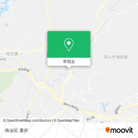 商业区地图