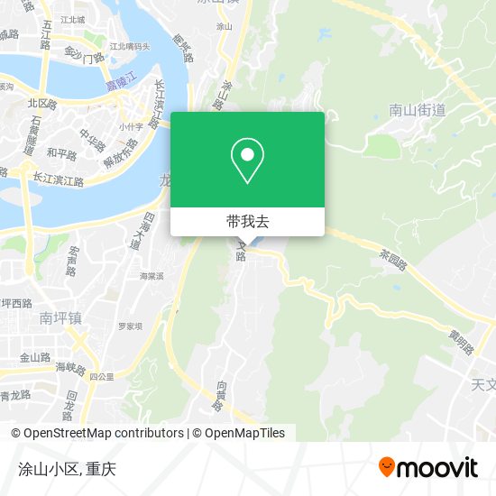 涂山小区地图