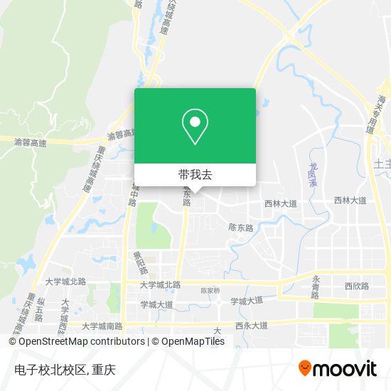 电子校北校区地图