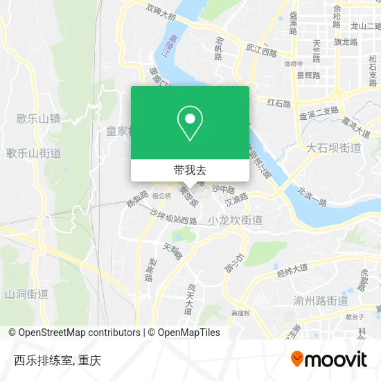 西乐排练室地图