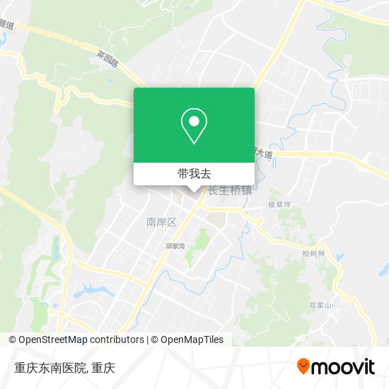 重庆东南医院地图