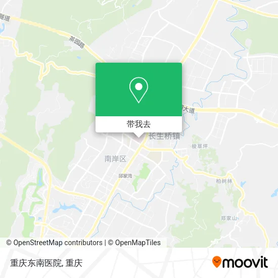 重庆东南医院地图