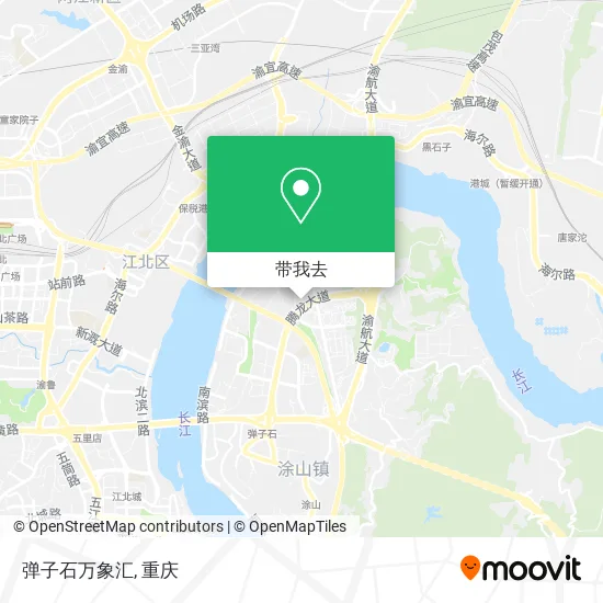 弹子石万象汇地图