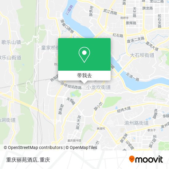 重庆丽苑酒店地图