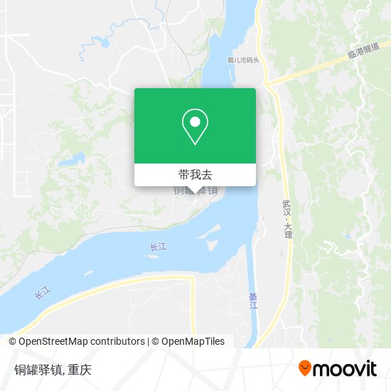 铜罐驿镇地图