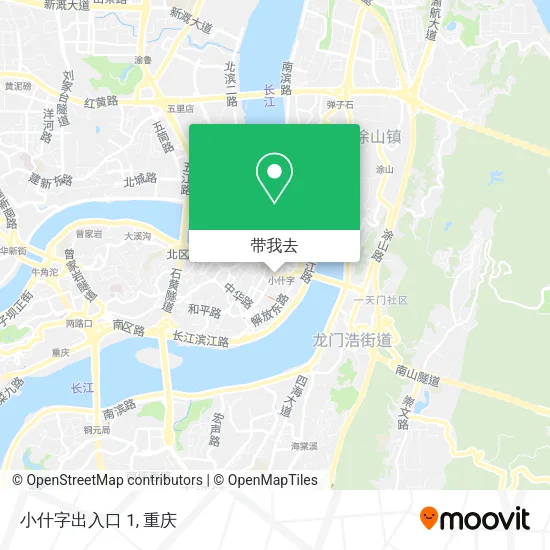 小什字出入口 1地图