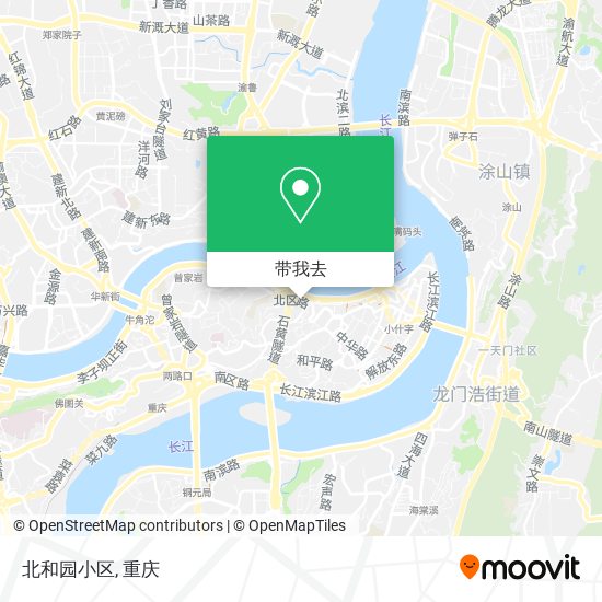 北和园小区地图