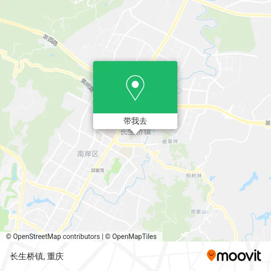 长生桥镇地图