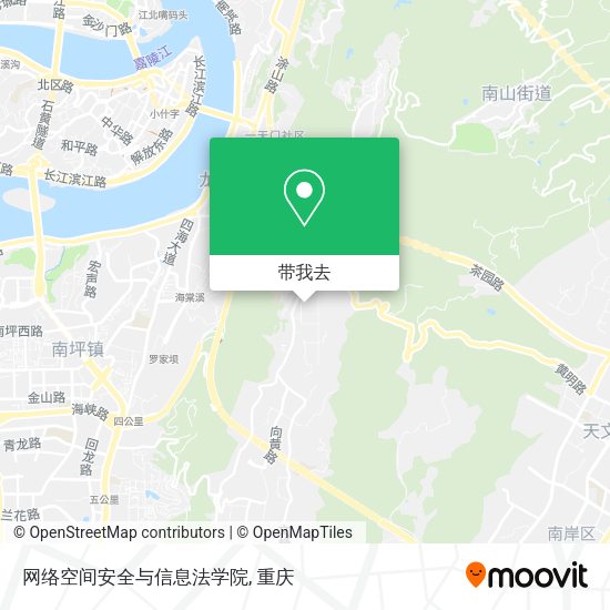 网络空间安全与信息法学院地图