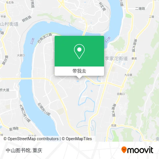 中山图书馆地图