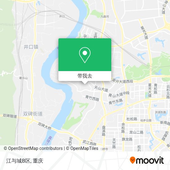 江与城B区地图