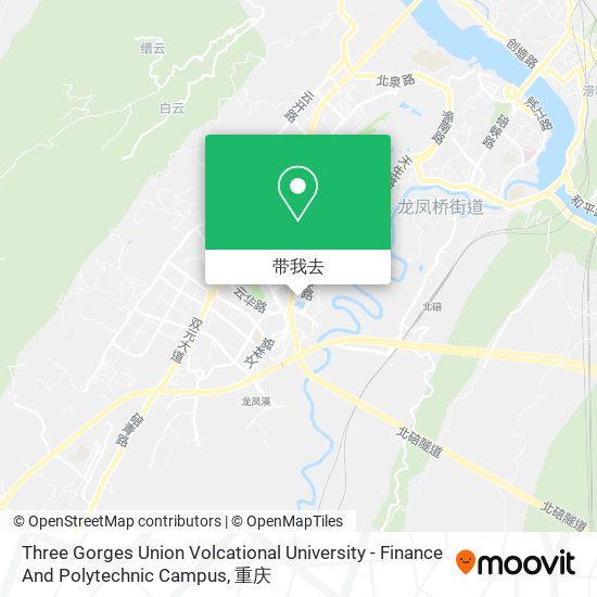 Three Gorges Union Volcational University - Finance And Polytechnic Campus地图