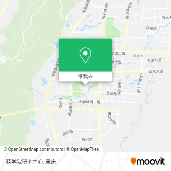 药学院研究中心地图