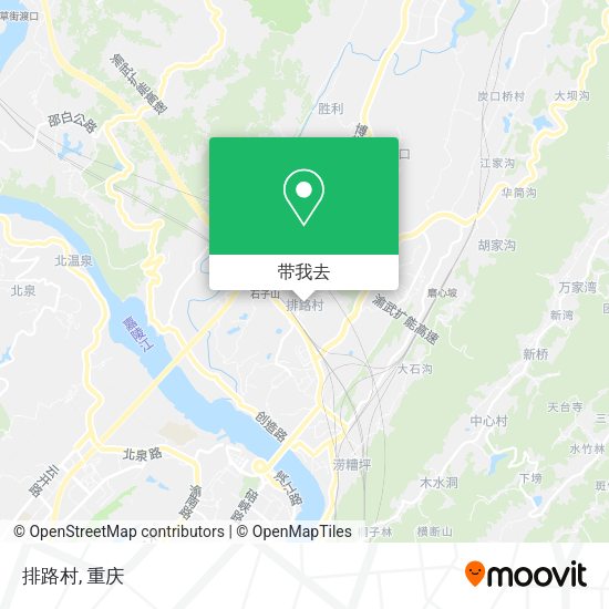 排路村地图