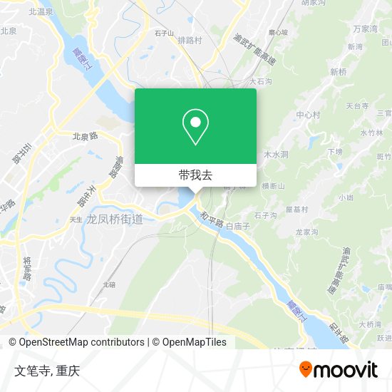 文笔寺地图