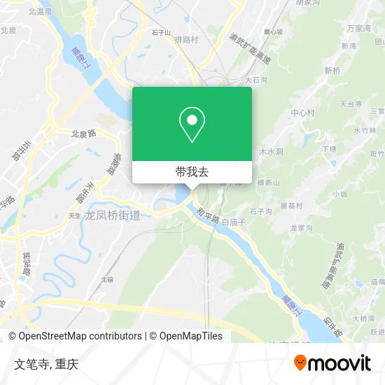 文笔寺地图
