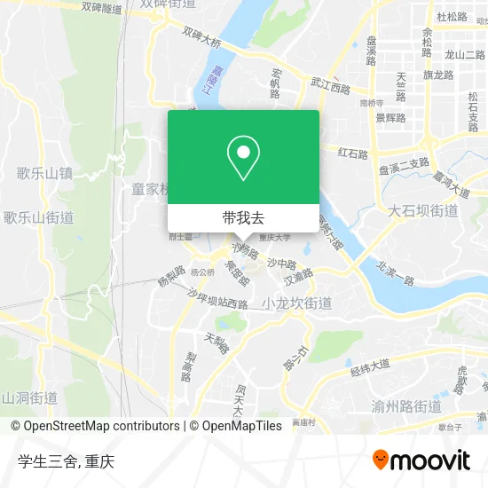 学生三舍地图