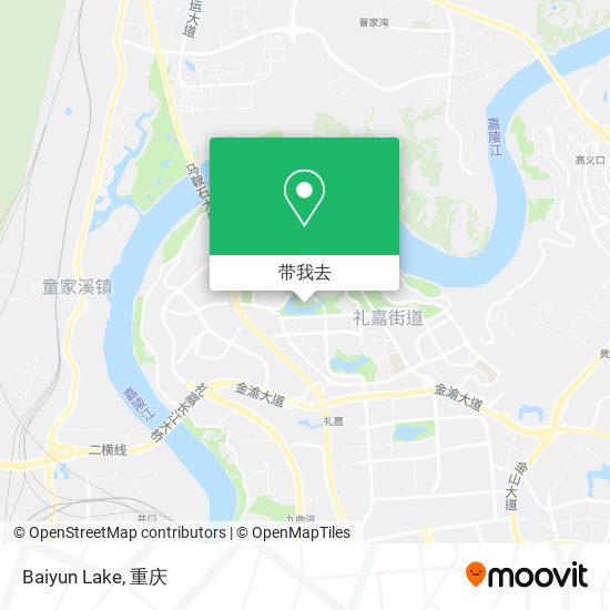 Baiyun Lake地图