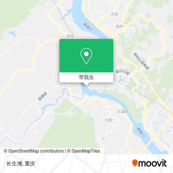 长生滩地图