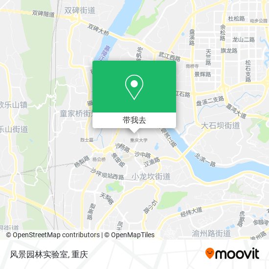 风景园林实验室地图