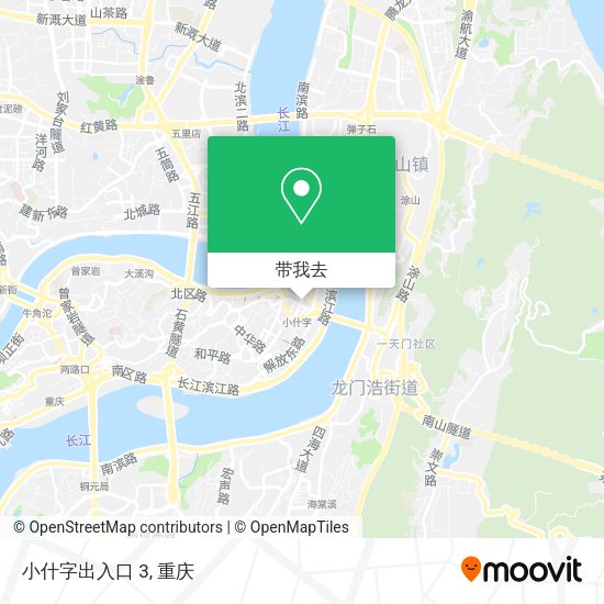 小什字出入口 3地图