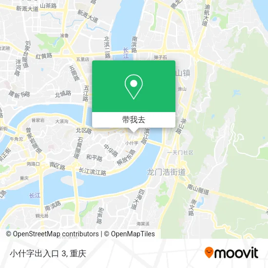 小什字出入口 3地图