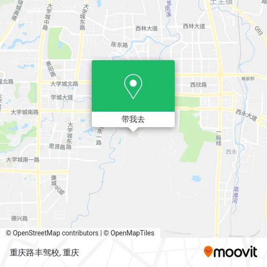 重庆路丰驾校地图