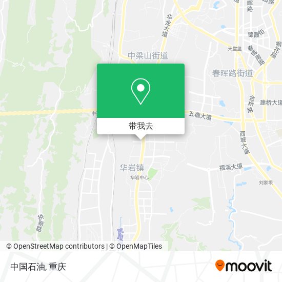 中国石油地图