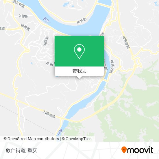 敦仁街道地图