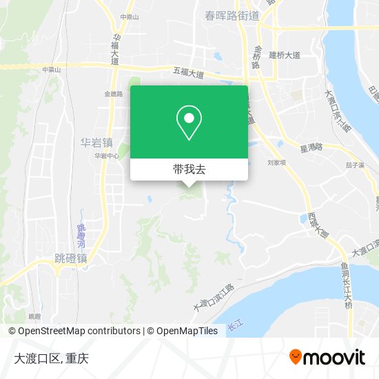 大渡口区地图