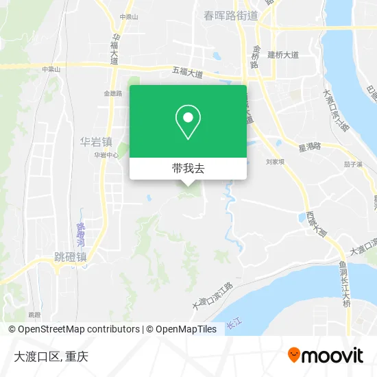 大渡口区地图
