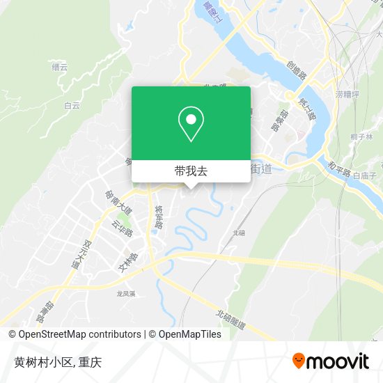 黄树村小区地图