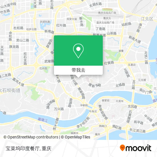 宝菜坞印度餐厅地图