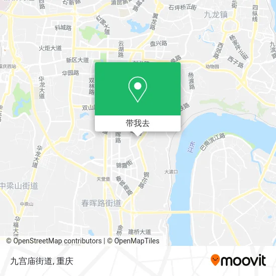 九宫庙街道地图