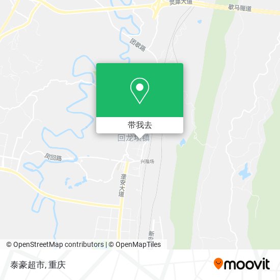 泰豪超市地图