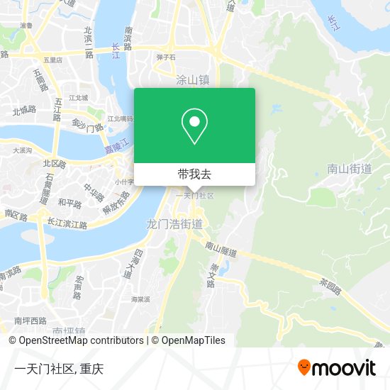 一天门社区地图