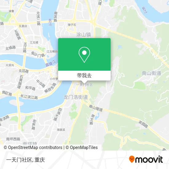 一天门社区地图